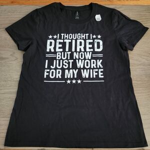 Gildan Black Softstyle Crew Neck Tee